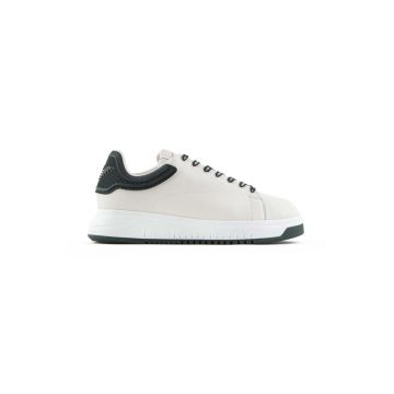 Emporio Armani sneakers din piele culoarea gri, X4X264 XN001 S435