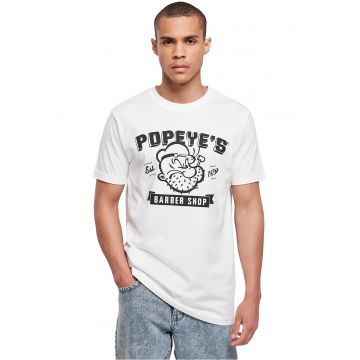 Tricou cu decolteu la baza gatului si imprimeu Pop-Eye