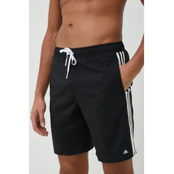 adidas Performance pantaloni scurti de baie 3-Stripes CLX culoarea negru
