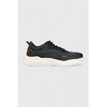 HUGO sneakers Leon culoarea albastru marin, 50487412