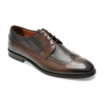 Pantofi EPICA maro, 63601, din piele naturala