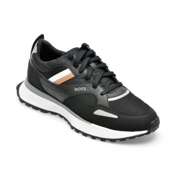 Pantofi sport BOSS negri, 546, din material textil