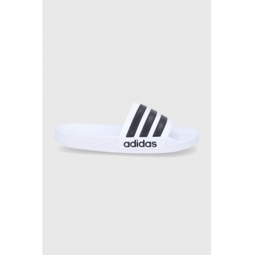 adidas Performance papuci Adilette GZ5921 bărbați, culoarea alb GZ5921