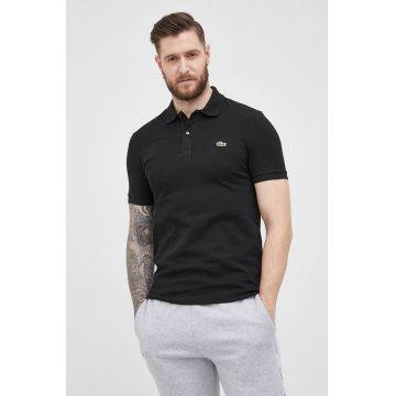 Lacoste polo de bumbac culoarea alb, neted, PH4012