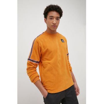 New Balance bluza MT13513MOE barbati, culoarea portocaliu, cu imprimeu