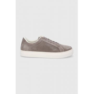Vagabond pantofi de piele intoarsa Paul 2.0 culoarea verde