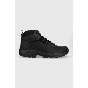 Columbia pantofi Newton Ridge Plus II Waterproof bărbați, culoarea negru 1594731.SS23-289