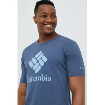 Columbia tricou sport Pacific Crossing II cu imprimeu