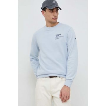 Pepe Jeans hanorac de bumbac Avery barbati, cu imprimeu