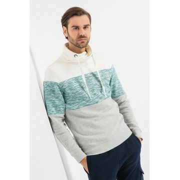 Bluza sport cu guler inalt