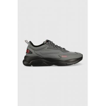HUGO sneakers Leon culoarea gri, 50487412