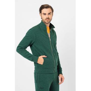 Bluza sport cu fermoar si buzunare laterale Vintage