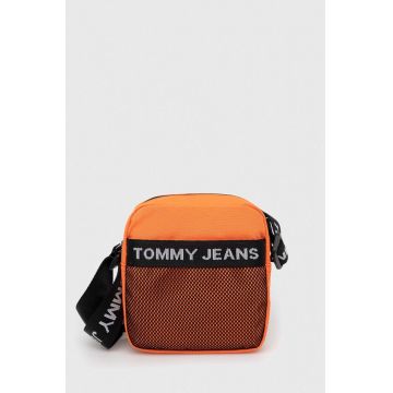 Tommy Jeans borseta culoarea portocaliu