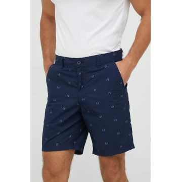 Columbia pantaloni scurti din bumbac culoarea albastru marin