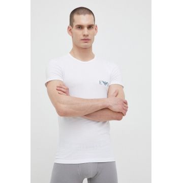 Emporio Armani Underwear tricou 2-pack barbati, neted