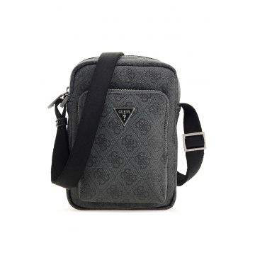 Geanta crossbody cu imprimeu logo Vezzola