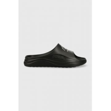 Karl Lagerfeld papuci KL75008 SKOONA barbati, culoarea negru