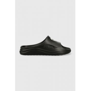 Karl Lagerfeld papuci KL75030 SKOONA barbati, culoarea negru