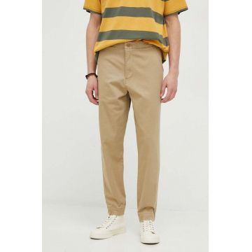 Levi's pantaloni barbati, culoarea maro