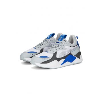 Pantofi sport de piele ecologica cu garnituri de plasa RS-X Geek