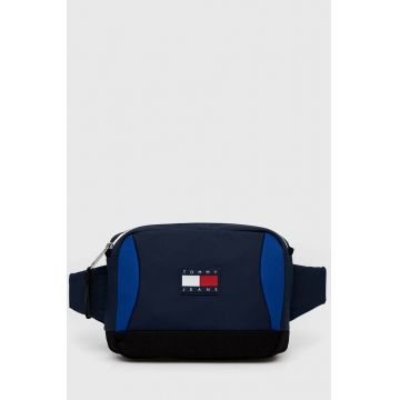 Tommy Jeans borseta culoarea albastru marin