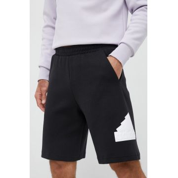 adidas pantaloni scurti barbati, culoarea negru