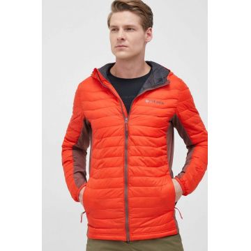 Columbia geacă sport Powder Pass culoarea rosu, de tranzitie 1773271-011