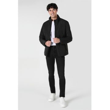 Geaca matlasata cu fermoar Geaca matlasata cu fermoar