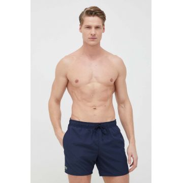 Lacoste pantaloni scurți de baie culoarea bleumarin MH6270-528