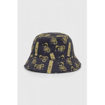 Moschino palarie reversibila din bumbac culoarea negru, bumbac