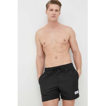 Tommy Jeans pantaloni scurti de baie culoarea negru