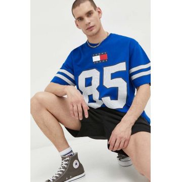 Tommy Jeans tricou din bumbac cu imprimeu