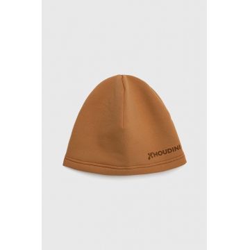 Houdini caciula culoarea maro, din tesatura neteda