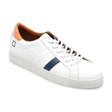 Pantofi sport GRYXX albi, MS2007, din piele naturala