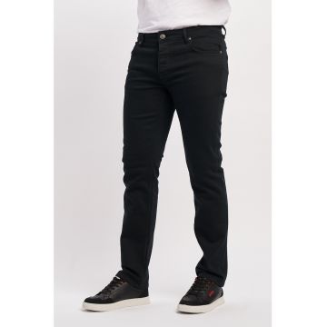 Blugi slim fit cu talie medie