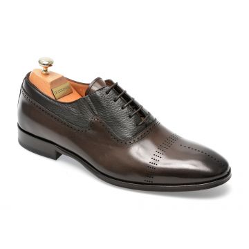Pantofi LE COLONEL maro, 48782, din piele naturala