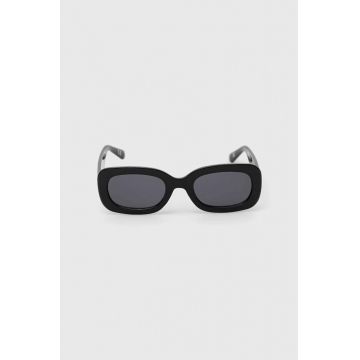 Vans ochelari de soare barbati, culoarea negru VN0A7PR3BLK1-BLACK