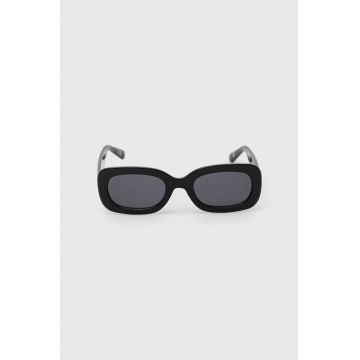 Vans ochelari de soare barbati, culoarea negru VN0A7PR3BLK1-BLACK