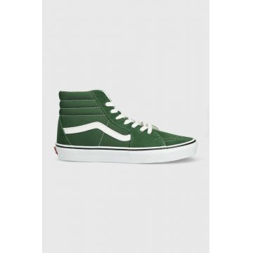 Vans tenisi SK8-Hi culoarea verde, VN0005U96QU1
