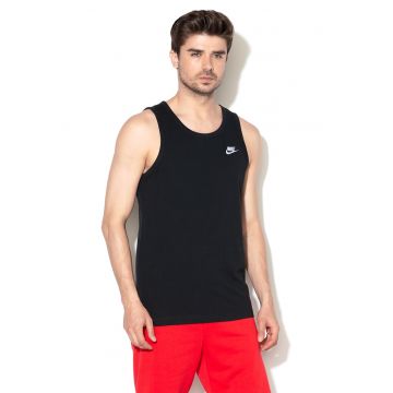 Top cu broderie logo pe piept Sportswear