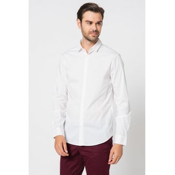 Camasa slim fit cu guler clasic