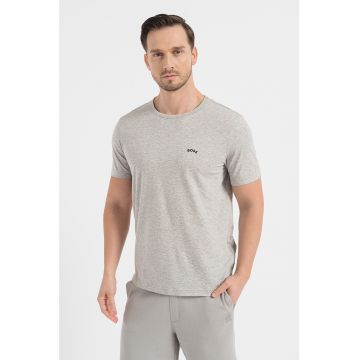 Tricou regular fit de bumbac Curved