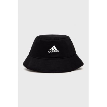 adidas palarie din bumbac H36810.D culoarea negru, bumbac