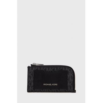 Michael Kors portofel barbati, culoarea negru