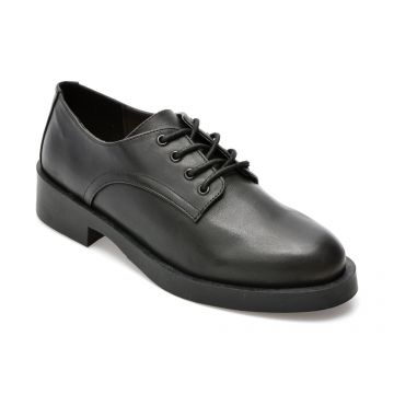 Pantofi ALDO negri, CAMBRIDGE001, din piele naturala