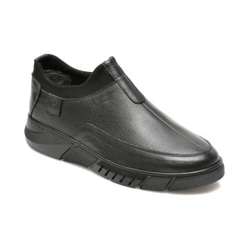 Pantofi BRAVELLI negri, 13056, din piele naturala