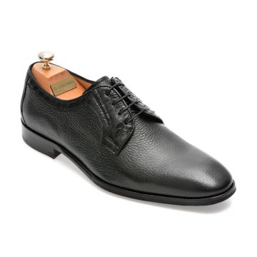 Pantofi LE COLONEL negri, 48711, din piele naturala