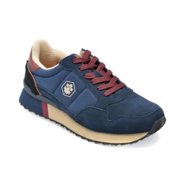 Pantofi sport LUMBERJACK bleumarin, E680001, din piele intoarsa