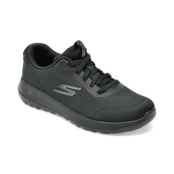 Pantofi sport SKECHERS negri, GO WALK MAX, din material textil