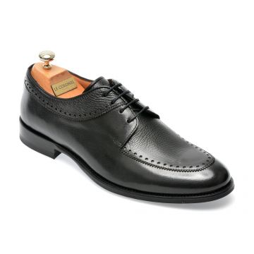 Pantofi LE COLONEL negri, 45266, din piele naturala